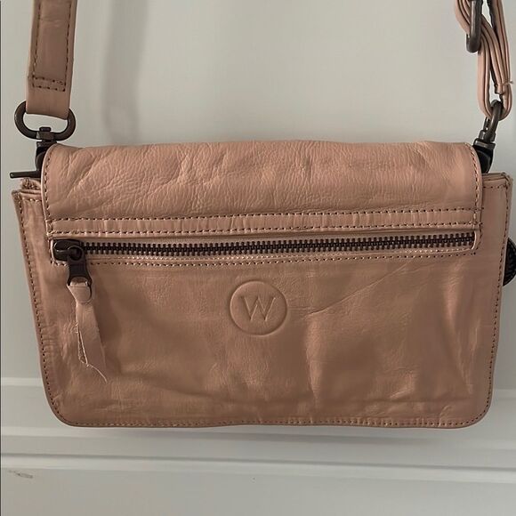 Wanderers Pink Petite Marseille Crossbody Bag with Envelope Flap - Picture 5 of 7